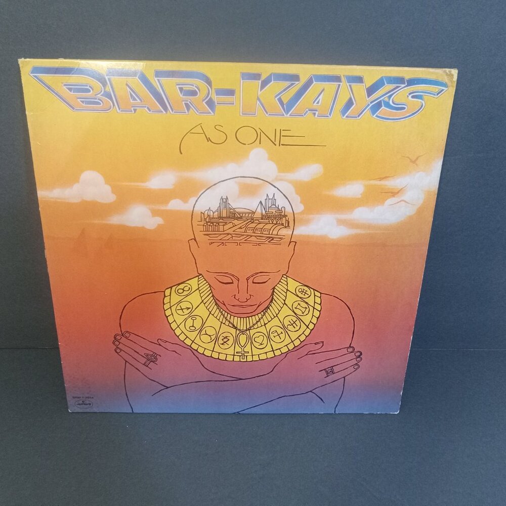 Mercury Barkays Albums LP As One Orange Yellow Blue1980 6337 108 Sleeve - Picture 2 of 5